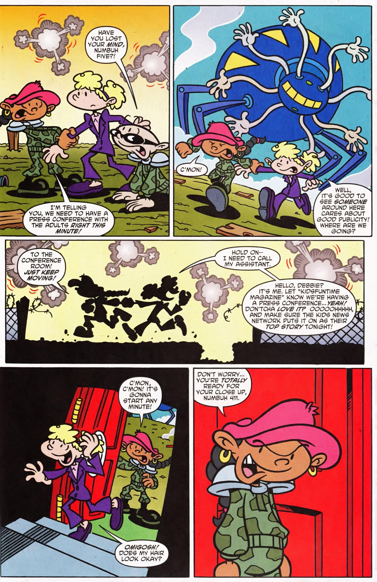 Read online Cartoon Network Action Pack comic -  Issue #28 - 29