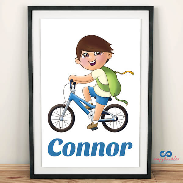 Customizable Wall Art Print - The Joy of Sharing