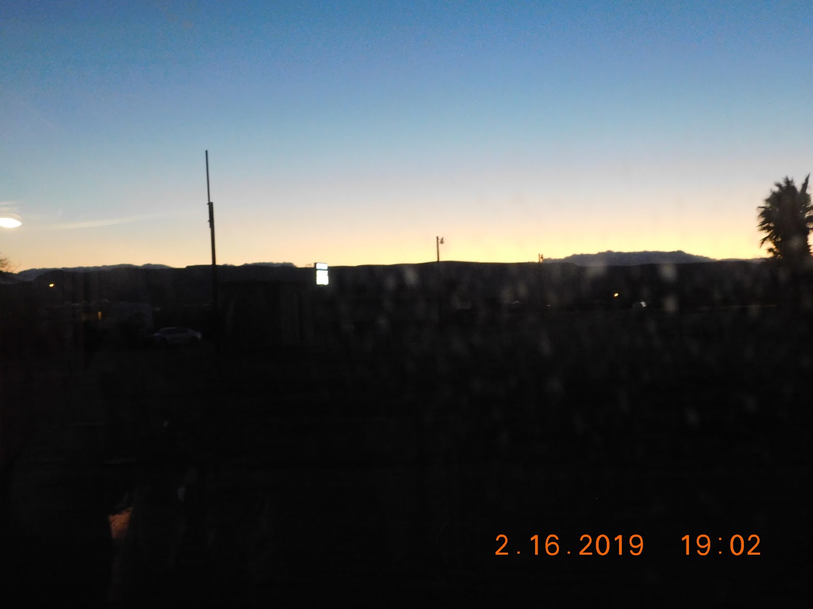 Seeing America with Ken and Shirley Jello plans...Cal Nev Ari RV Park..