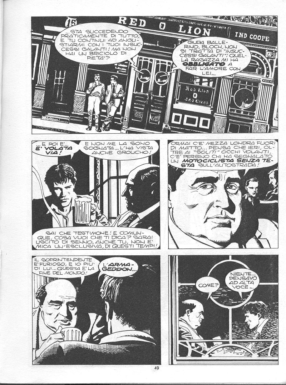 Read online Dylan Dog (1986) comic -  Issue #73 - 46