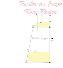 Frills and Flares: Pinafore or Jumper Dress Pattern