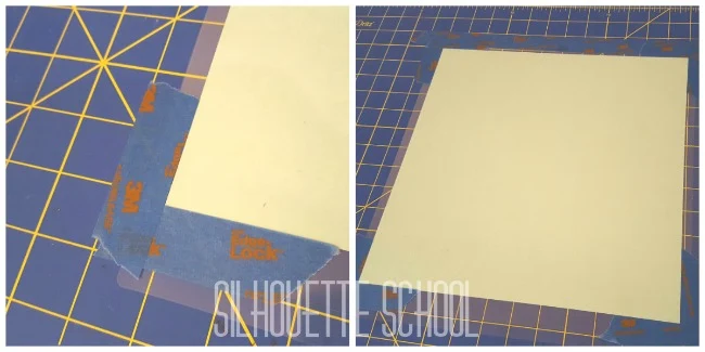Silhouette Cameo, Cricut, Cricut mat, cutting mat, painters tape