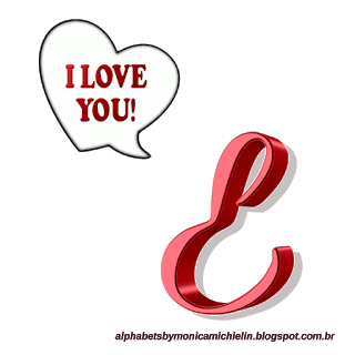 Letras I Love You. I Love You Letters.