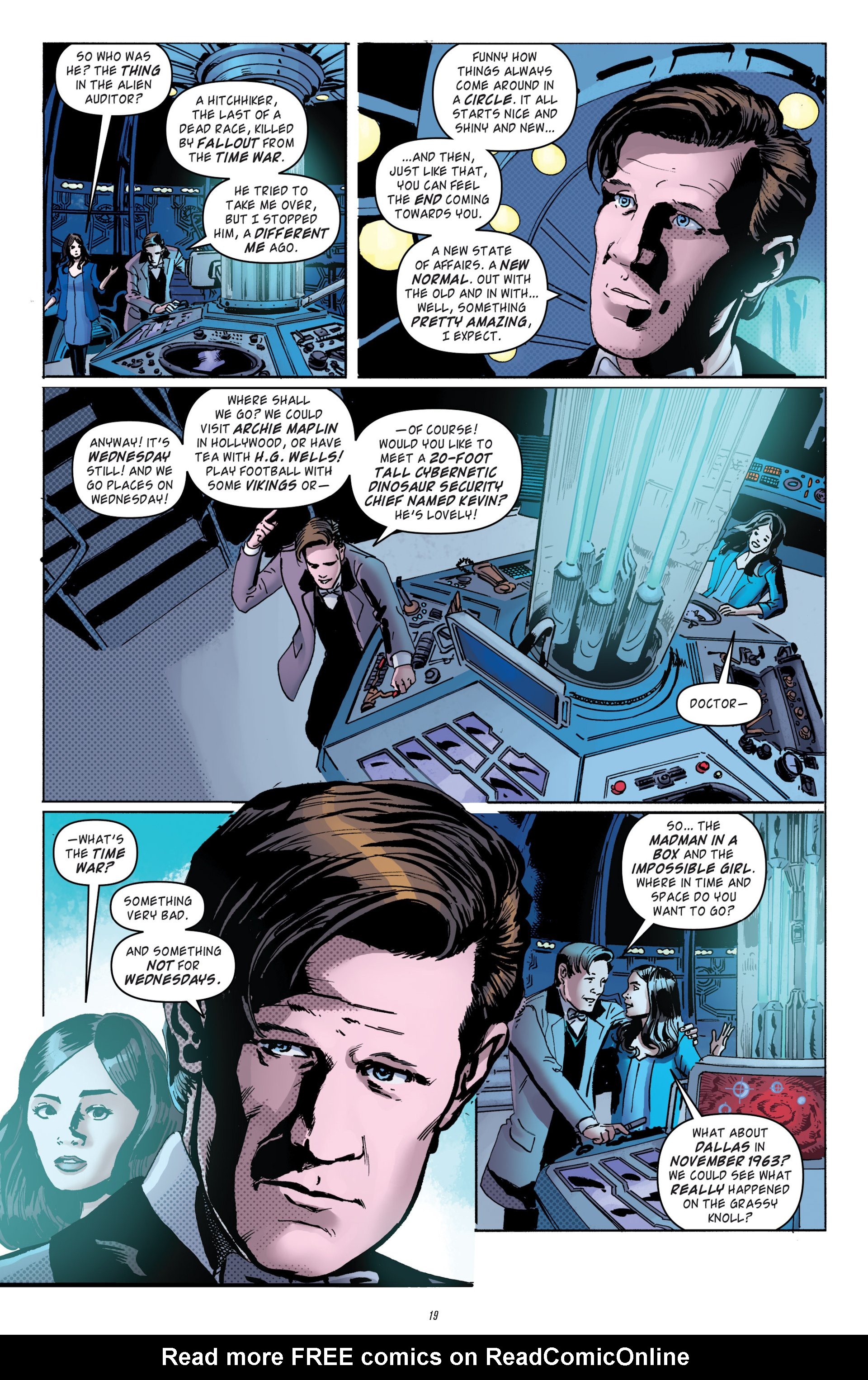 Read online Doctor Who (2012) comic -  Issue #16 - 21