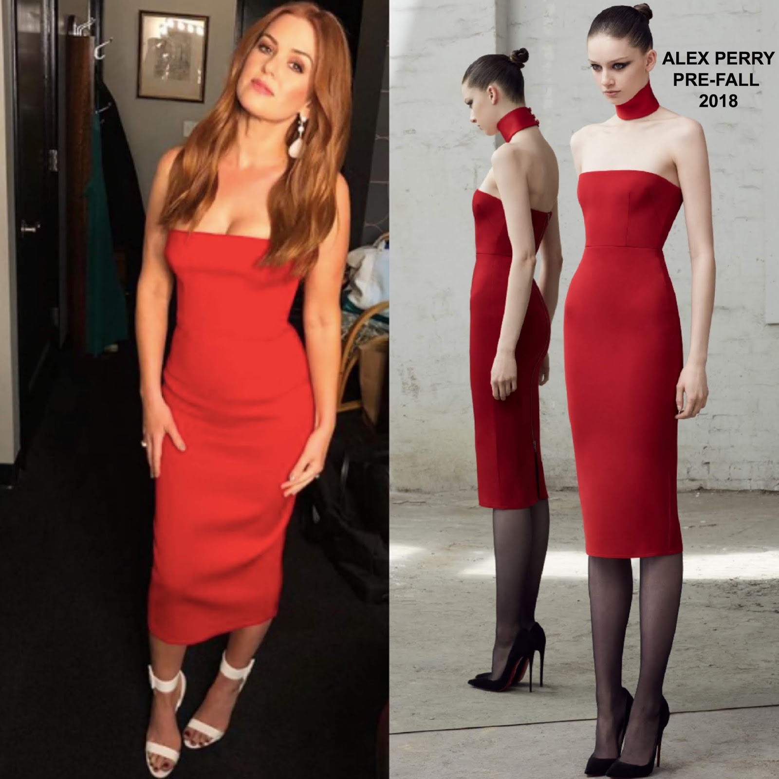 Instagram Style: Isla Fisher in Alex Perry