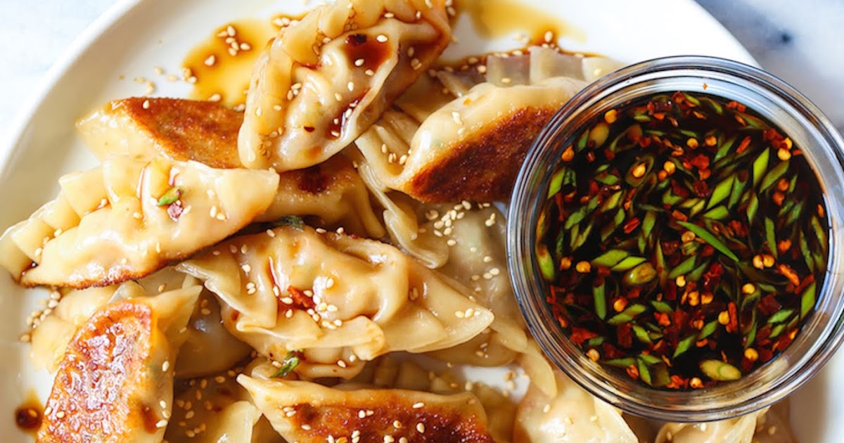 This is the best recipe >> PORK AND KIMCHI POTSTICKERS ..F00D