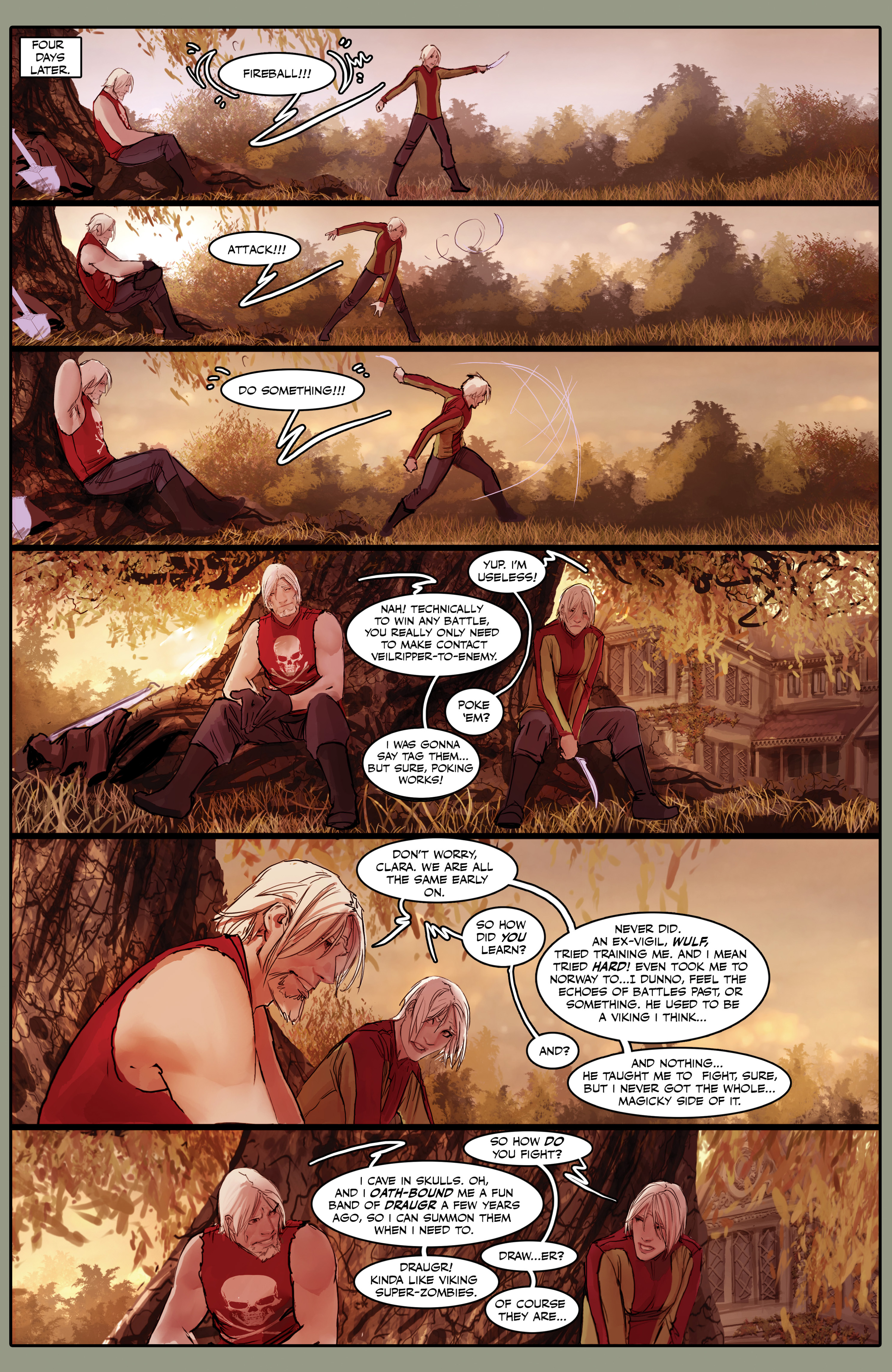 Read online Death Vigil comic -  Issue #3 - 10