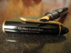 Vintage German Fountain Pen Geha Sculfuller mit reservetank