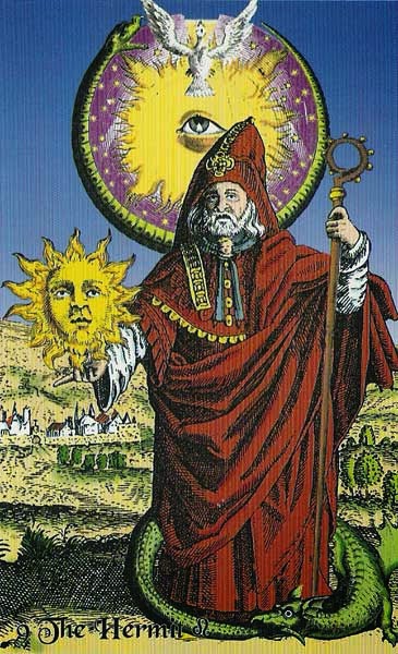 Reiki y Tarot: El ermitaño