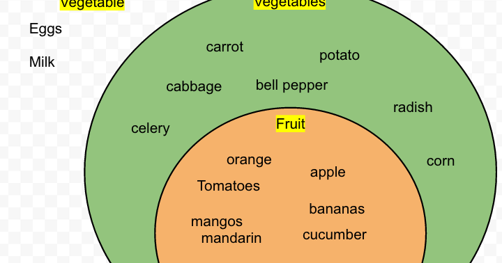 Hannah @ Glenbrae School: Fruit and Vegetable Diagram