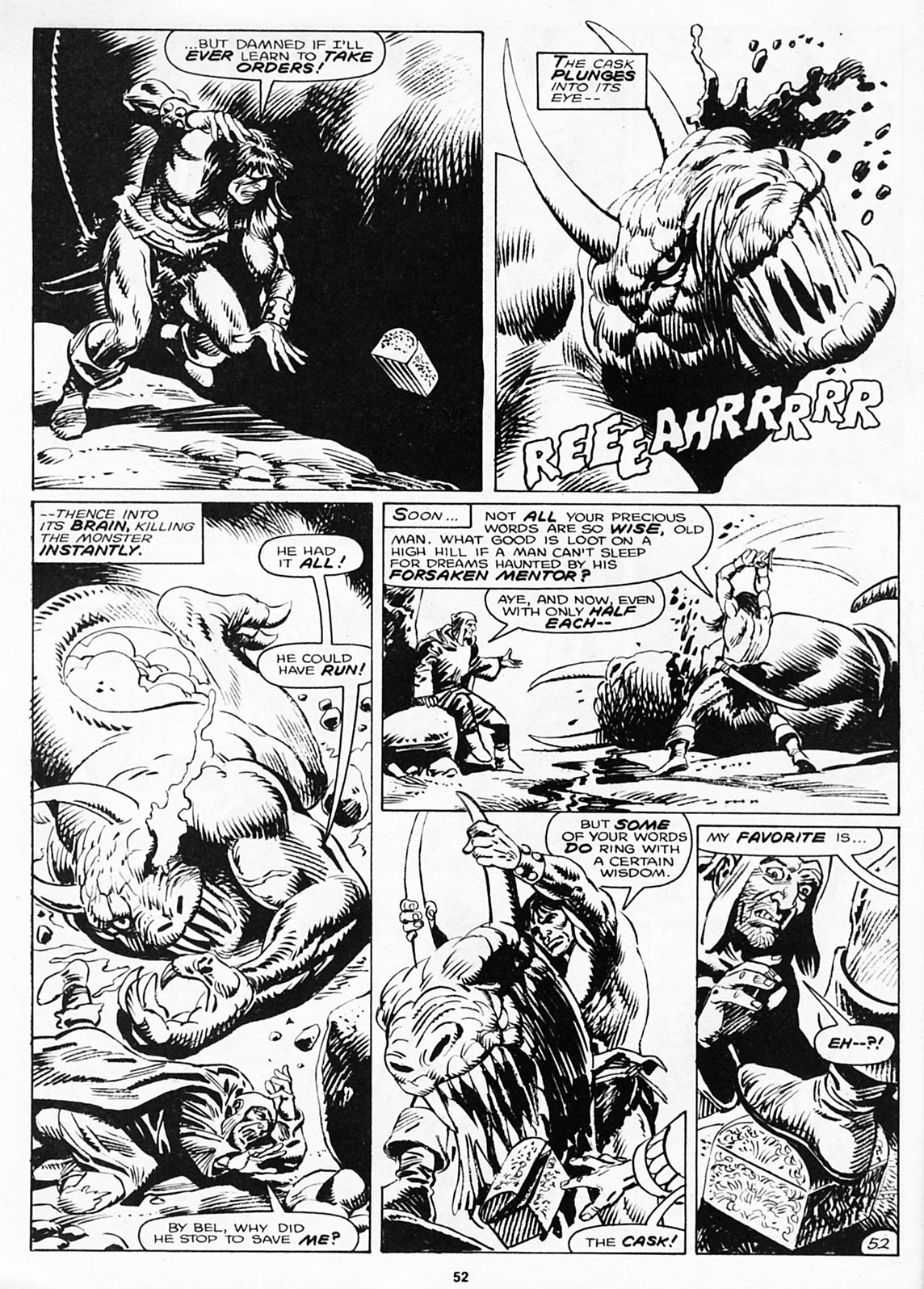 Read online The Savage Sword Of Conan comic -  Issue #180 - 54