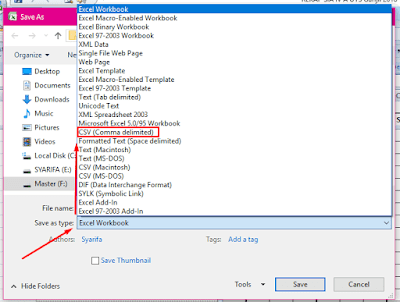 Cara Mudah Menyimpan File Form Emis Siswa Baru Ke Format CSV