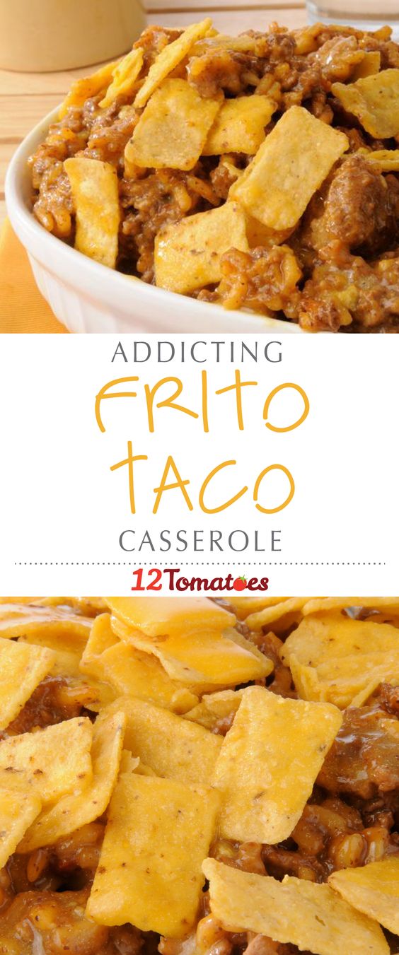 Frito Taco Casserole FOODIE