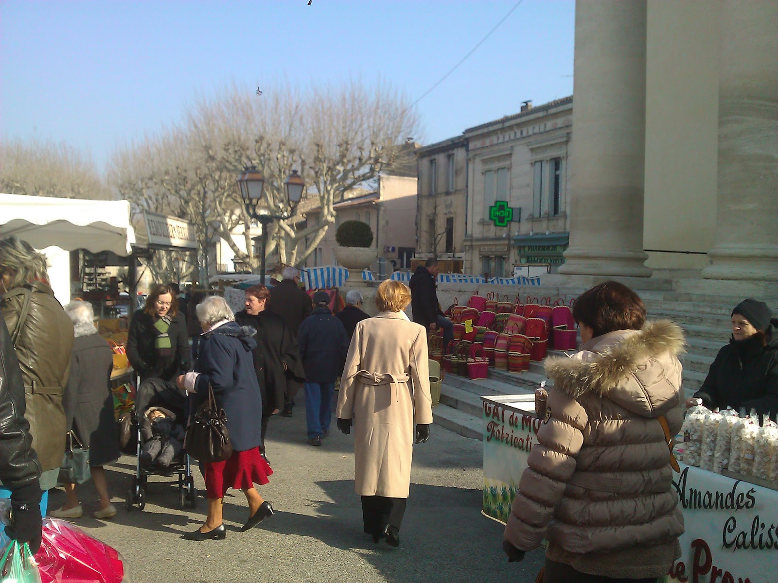 Saint Remy de Provence and Around Wednesday Morning market in Saint