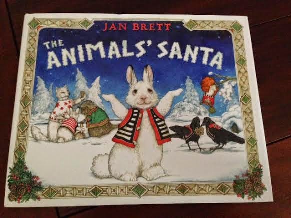 jan brett coloring pages animal santa - photo #35