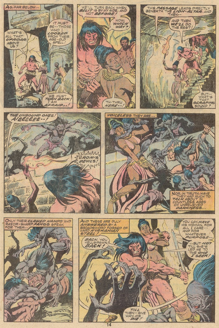 Conan the Barbarian (1970) Issue #63 #75 - English 9