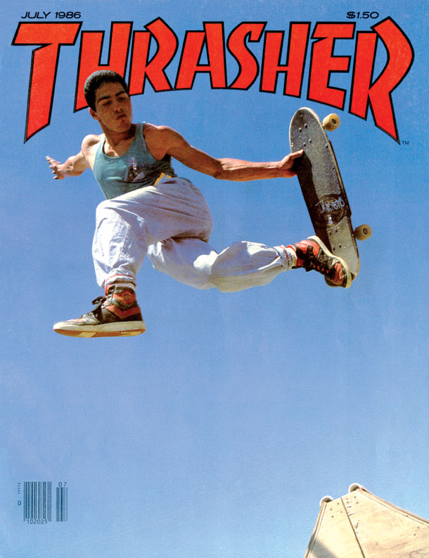 Skateboard Magazine Archive Thrasher July 1986