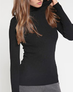 Czarny golf Zalando