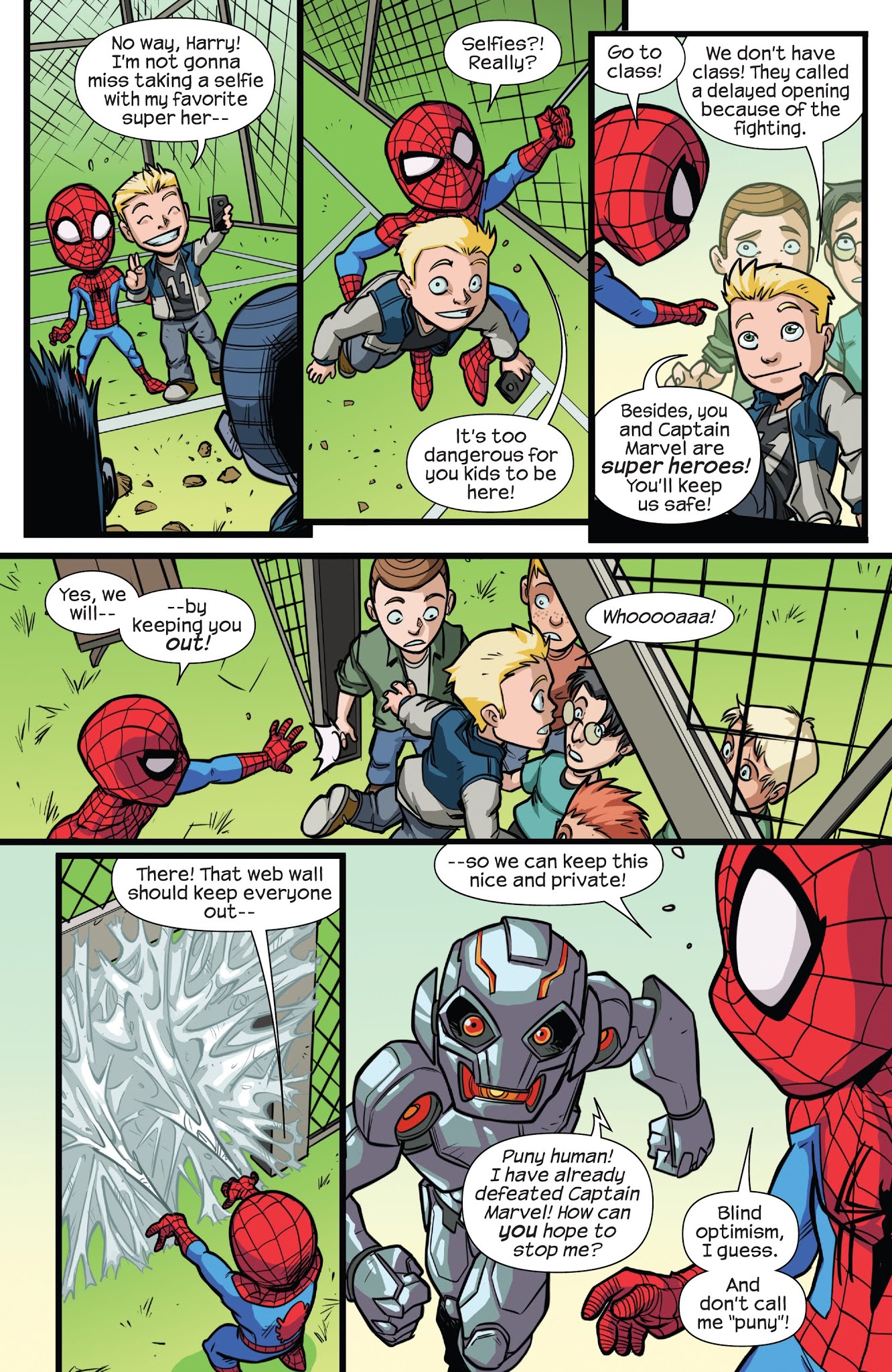 Read online Marvel Super Hero Adventures: Captain Marvel - First Day of School! comic -  Issue # Full - 8