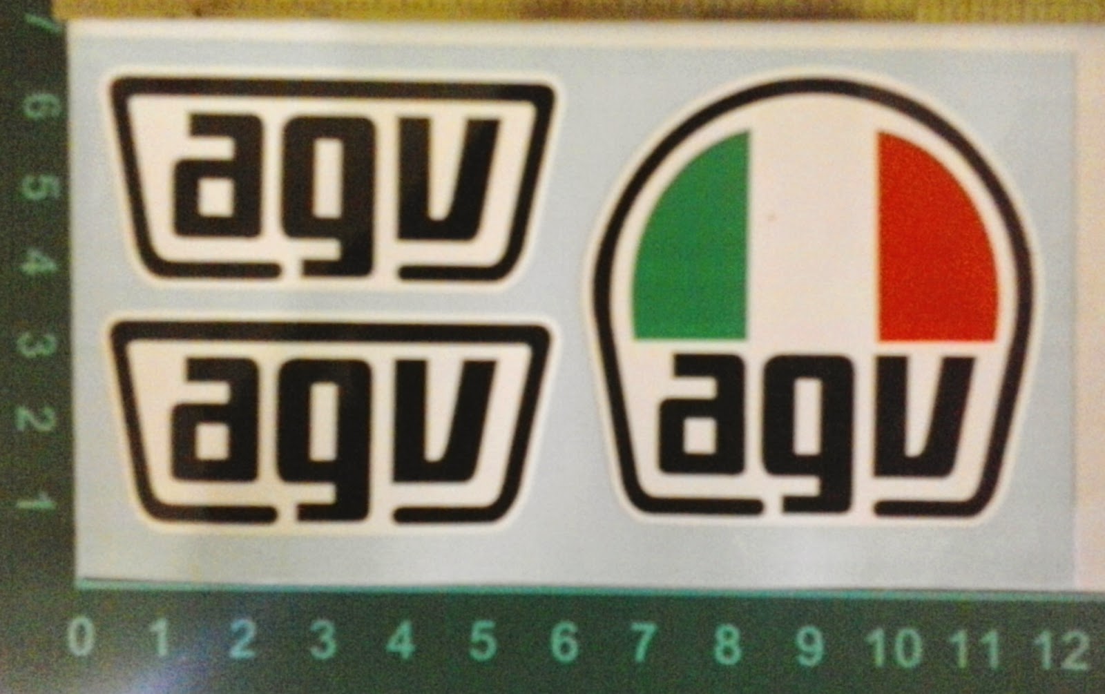 STICKRENZ AGV Helmet Sticker Series