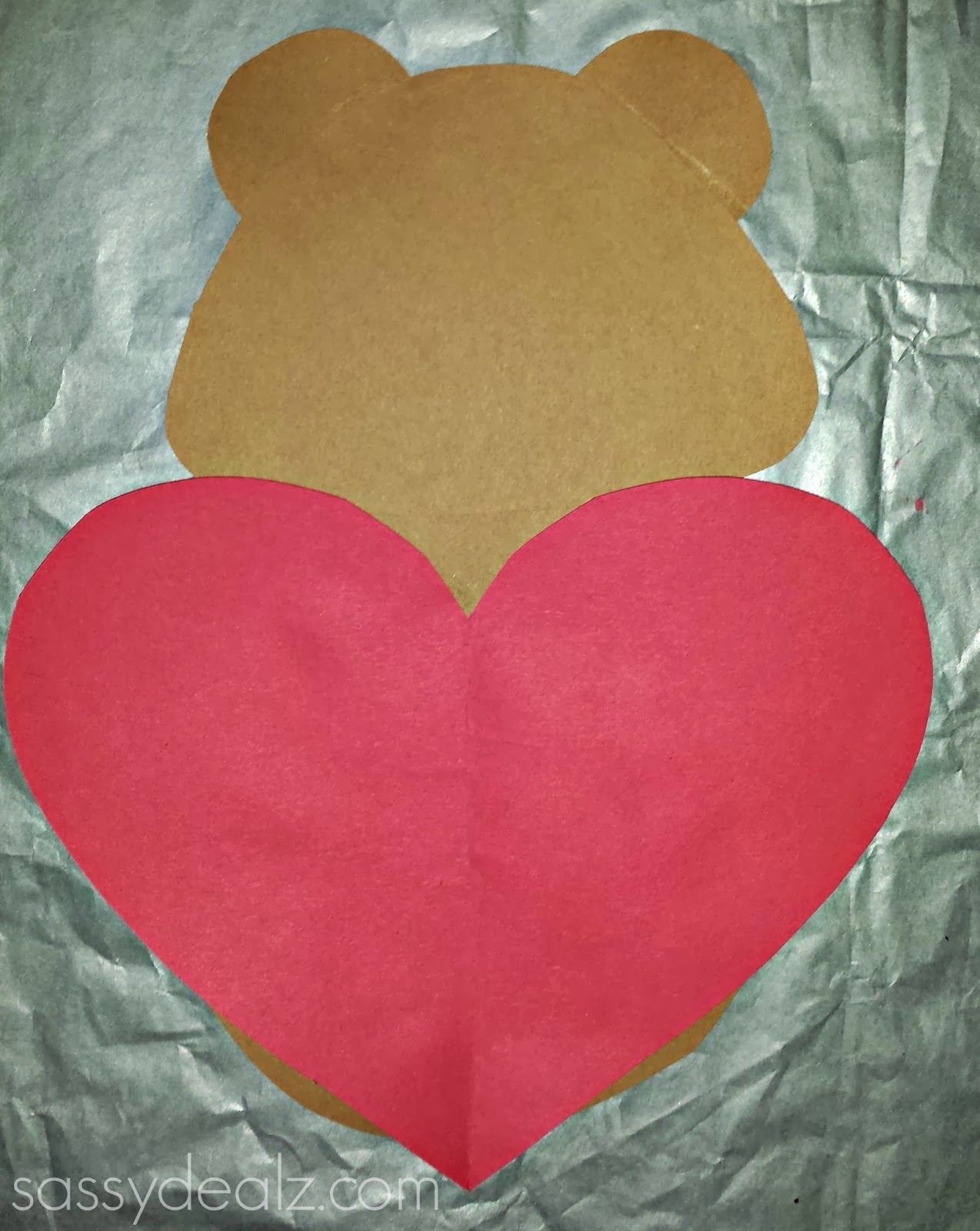"I Love You Beary Much" Valentine Bear Craft For Kids - Crafty Morning