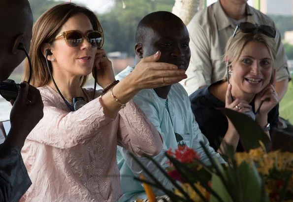 Crown Princess Mary wore floral dress at UNFPA, Danish C-130 cargo airplanes at MINUSMA in Mali