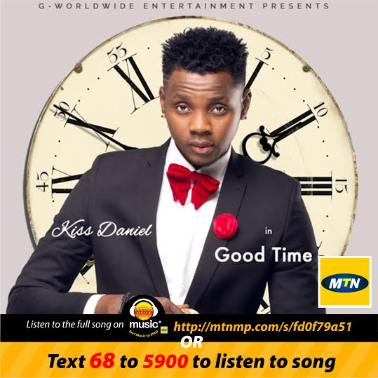 New music from my favourite artist, Kiss Daniel (Good Time)