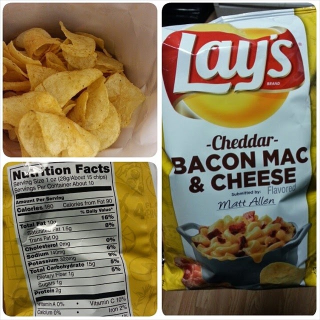 Shannon's Lightening the Load Lay's Cheddar Bacon Mac & Cheese Potato