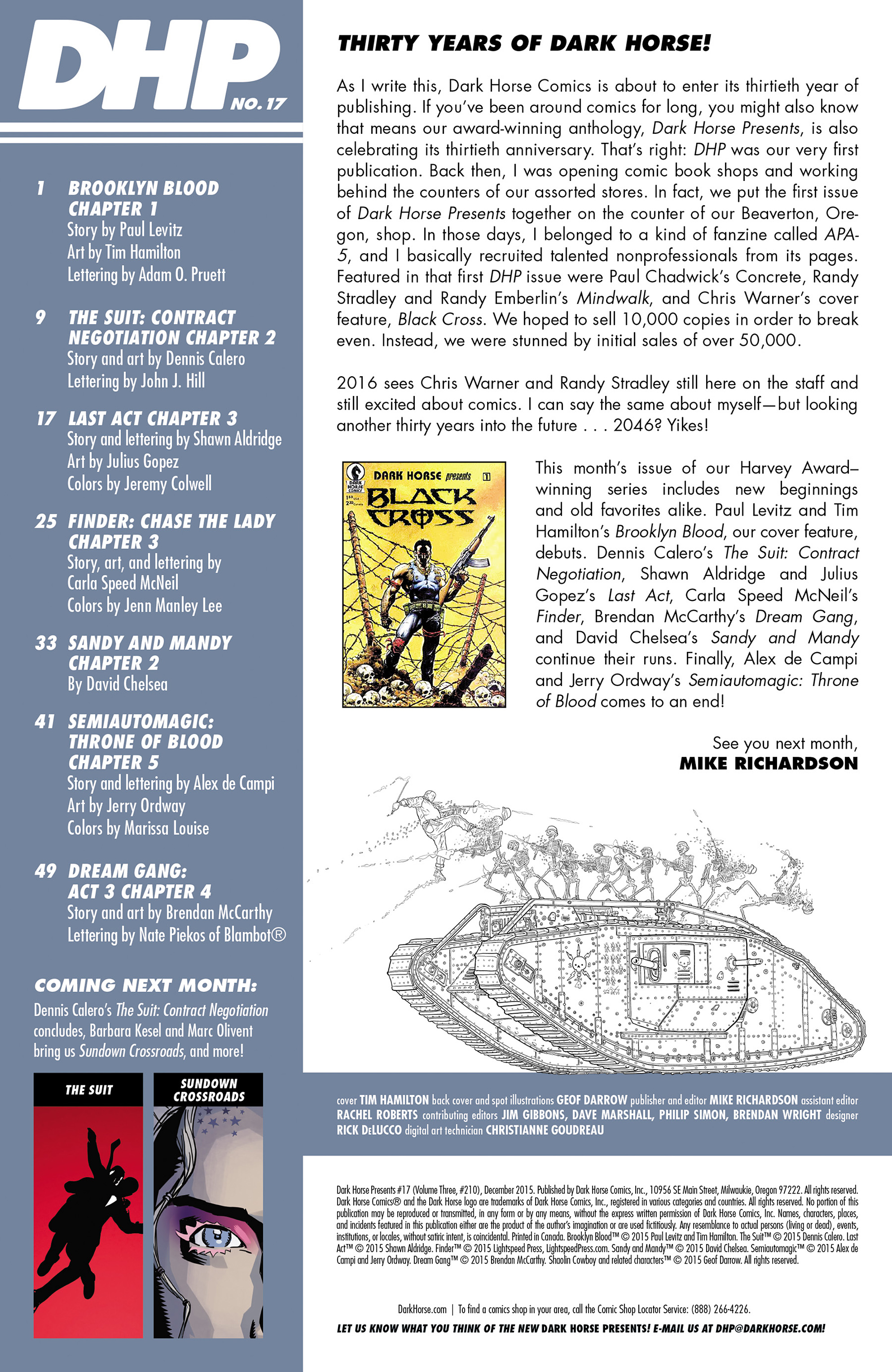 Read online Dark Horse Presents (2014) comic -  Issue #17 - 2