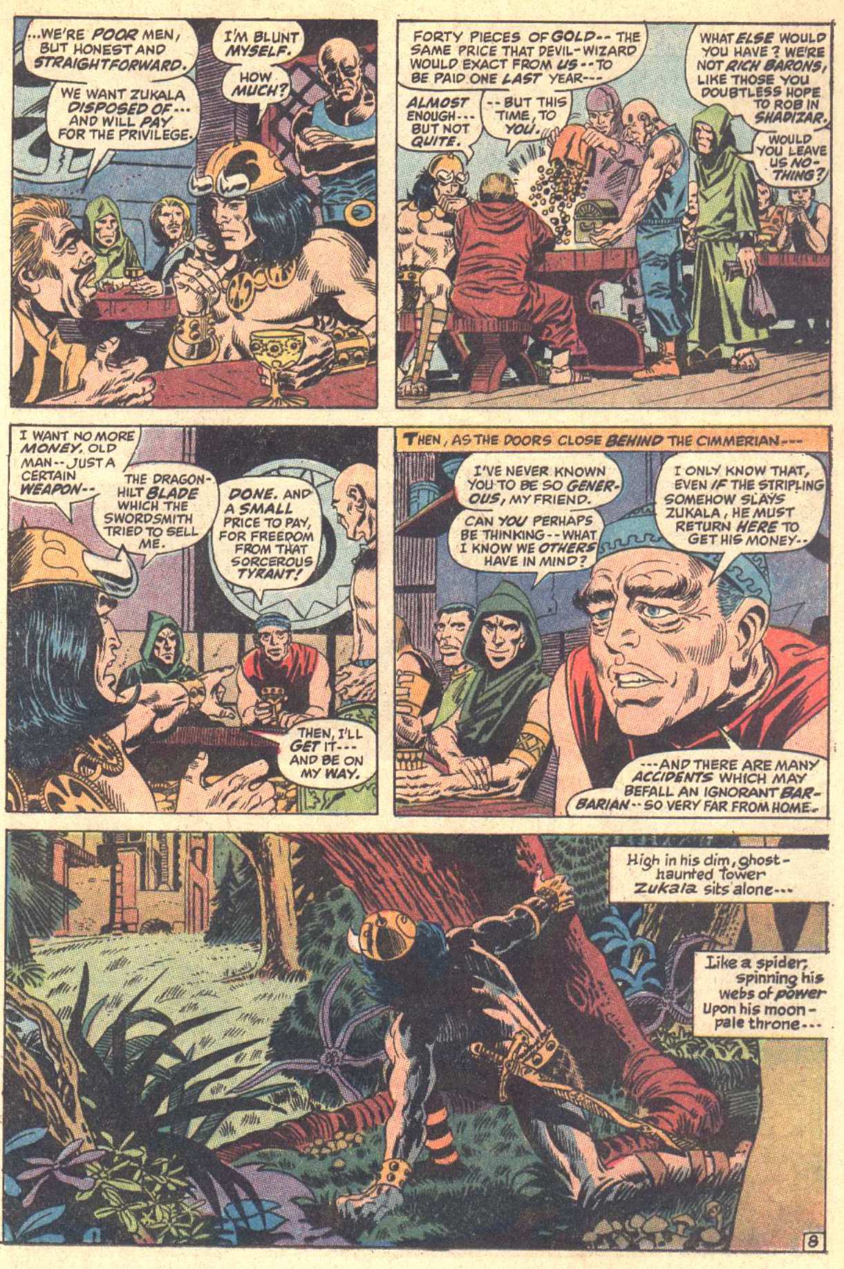 Read online Conan the Barbarian (1970) comic -  Issue #5 - 9