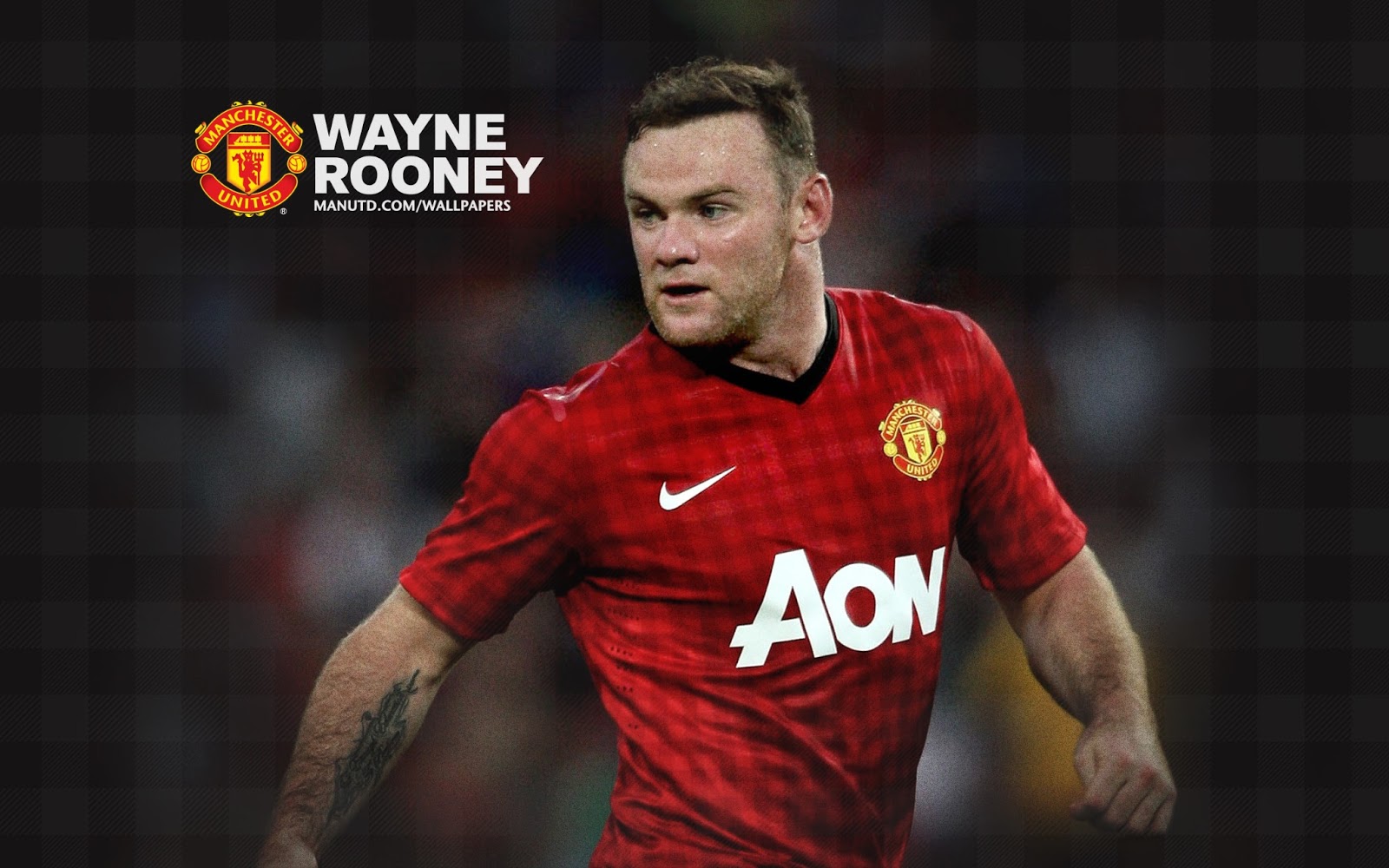 Manchester United Wayne Rooney - wallpaper world