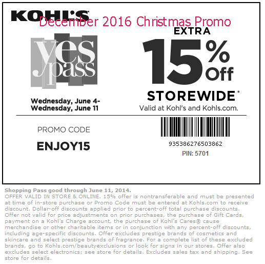 Printable Coupons 2023 Kohls Coupons
