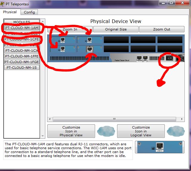 Tutorial Packet Tracer Cable Modem, DSL, Dial up Configuration, DNS