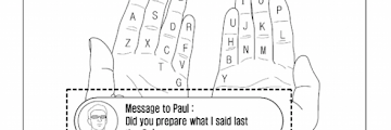 Virtual  Keyboard  jari tangan dipatenkan oleh samsung