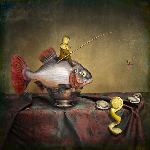 09-First-the-fish-must-be-caught-Maggie-Taylor-Visiting-Surrealism-in-Photo-Collage-Worlds-www-designstack-co