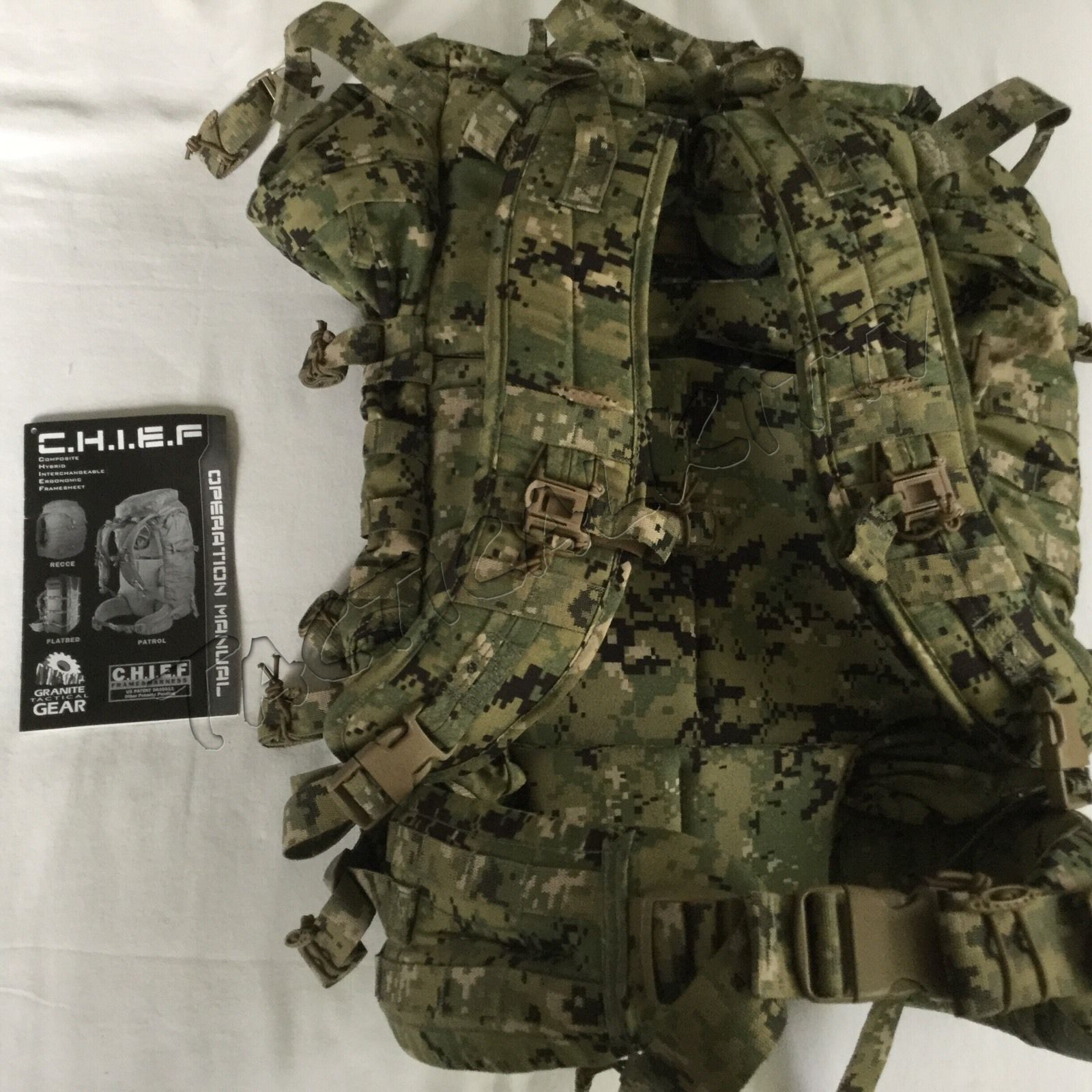 granite tactical gear chief patrol pack