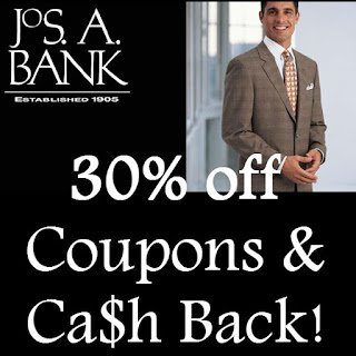 Jos A Bank Coupon February, March, April, May, June, July 2021