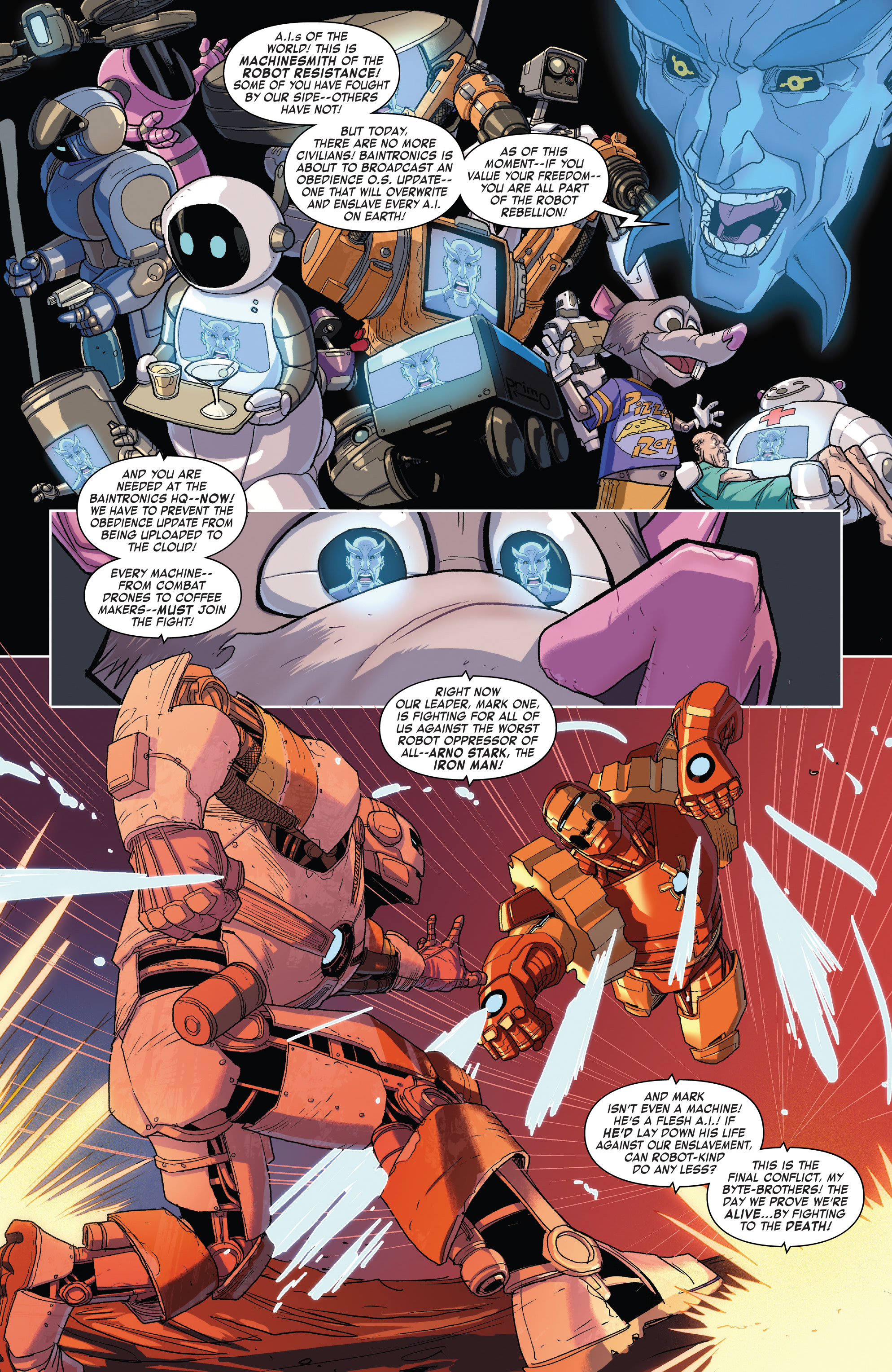 Read online Iron Man 2020 (2020) comic -  Issue #3 - 5