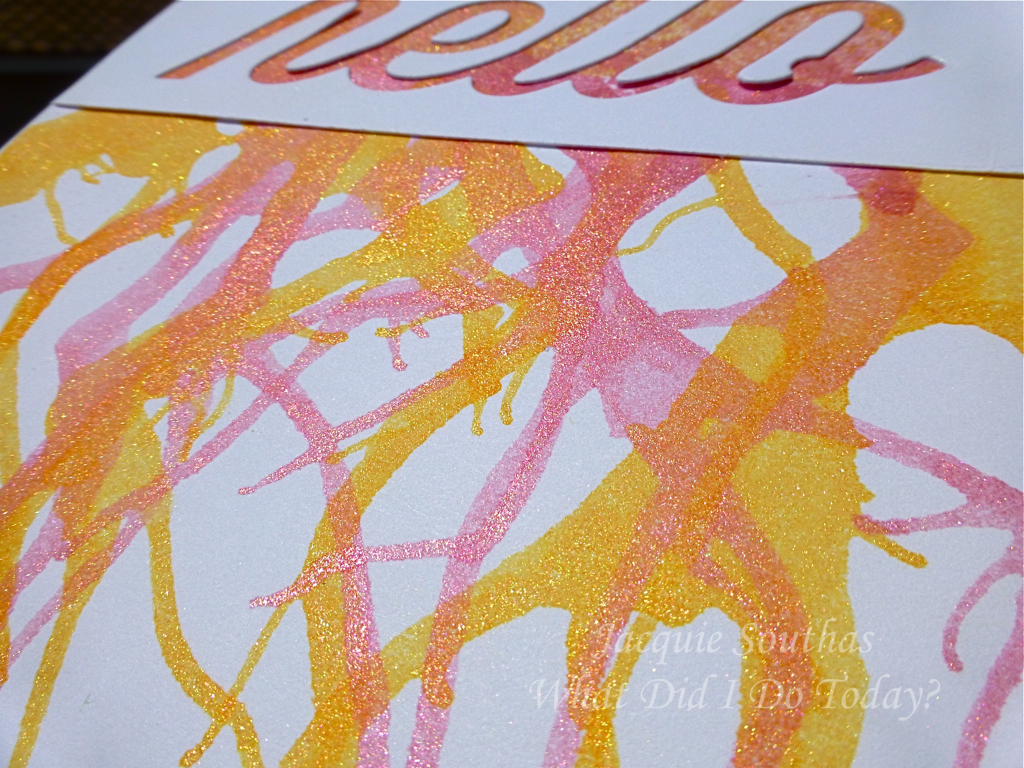 What did I do today? Make It Monday 114 Blown Ink + Fusion 4