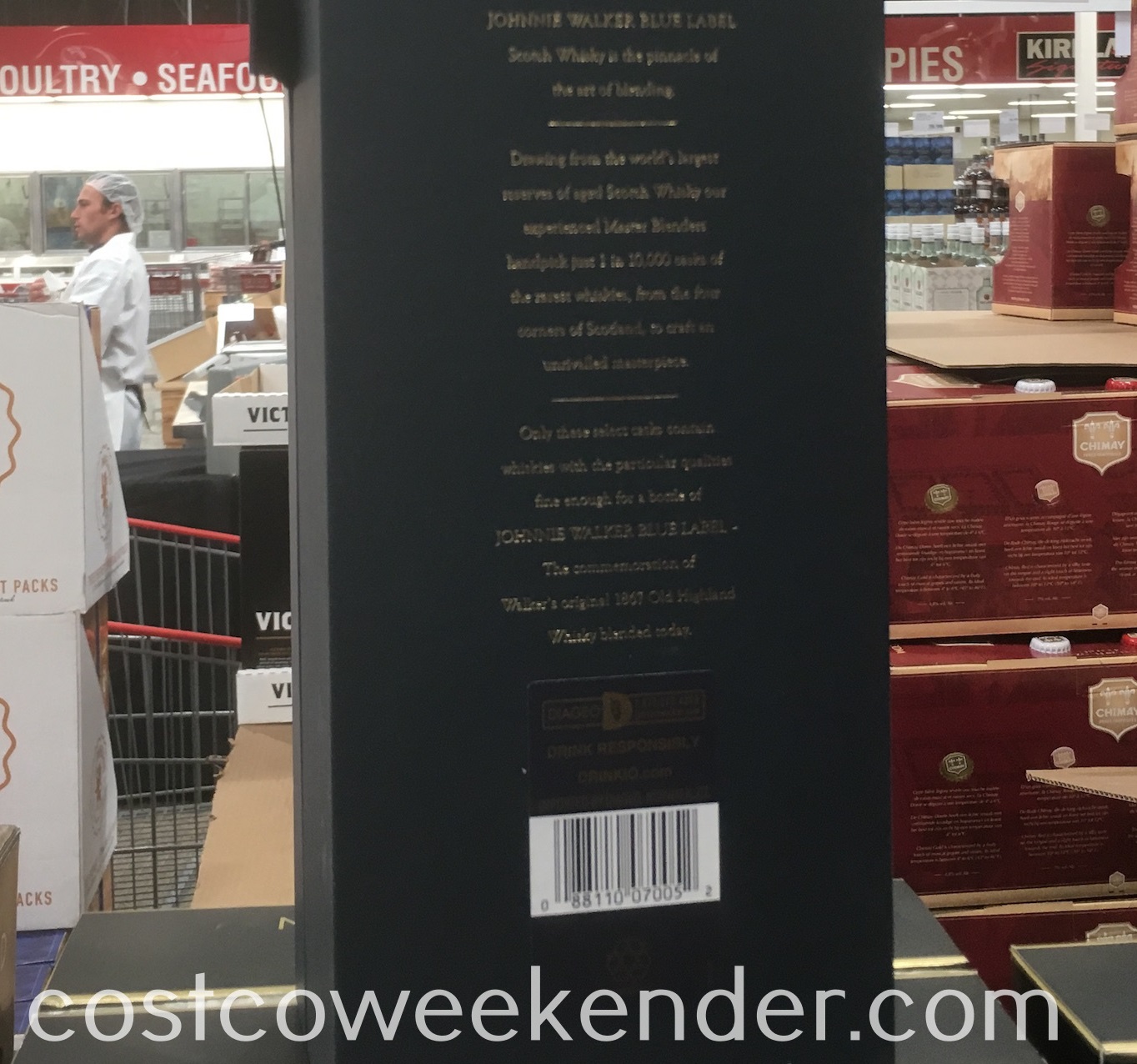 Johnnie Walker Blue Label Blended Scotch Whisky Costco Weekender