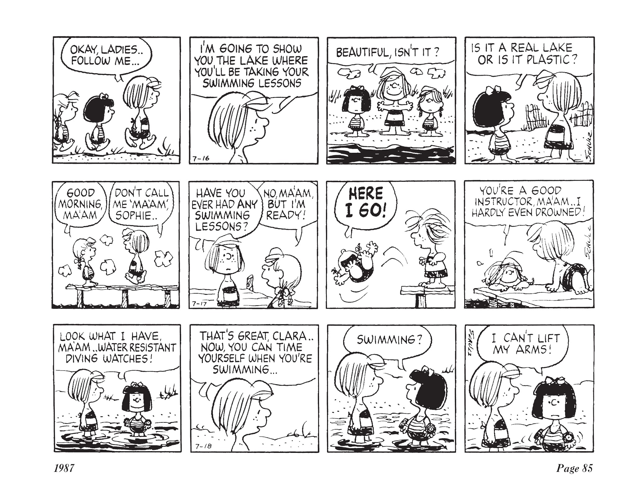Read online The Complete Peanuts comic -  Issue # TPB 19 - 100