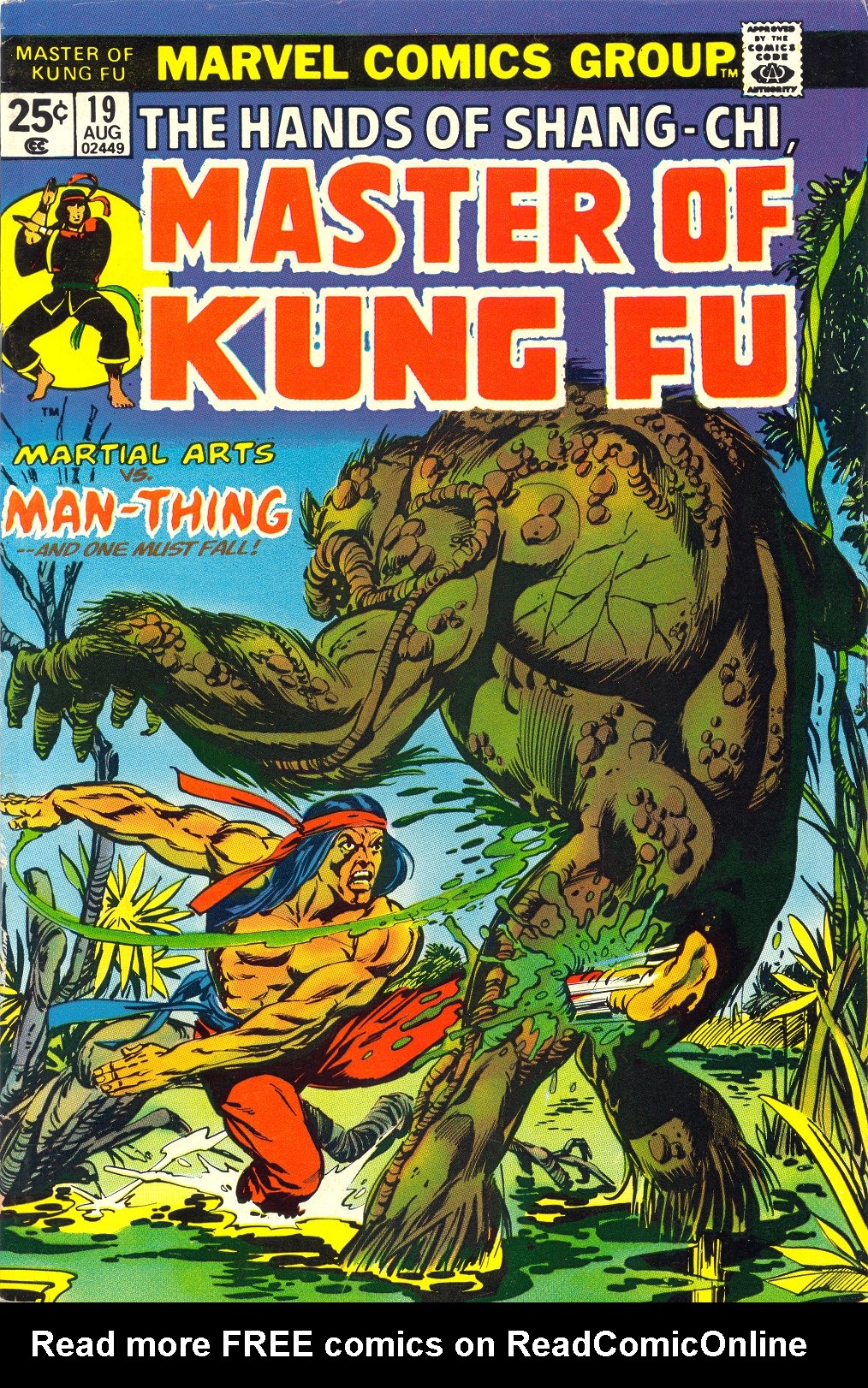Master of Kung Fu (1974) Issue #19 #4 - English 1