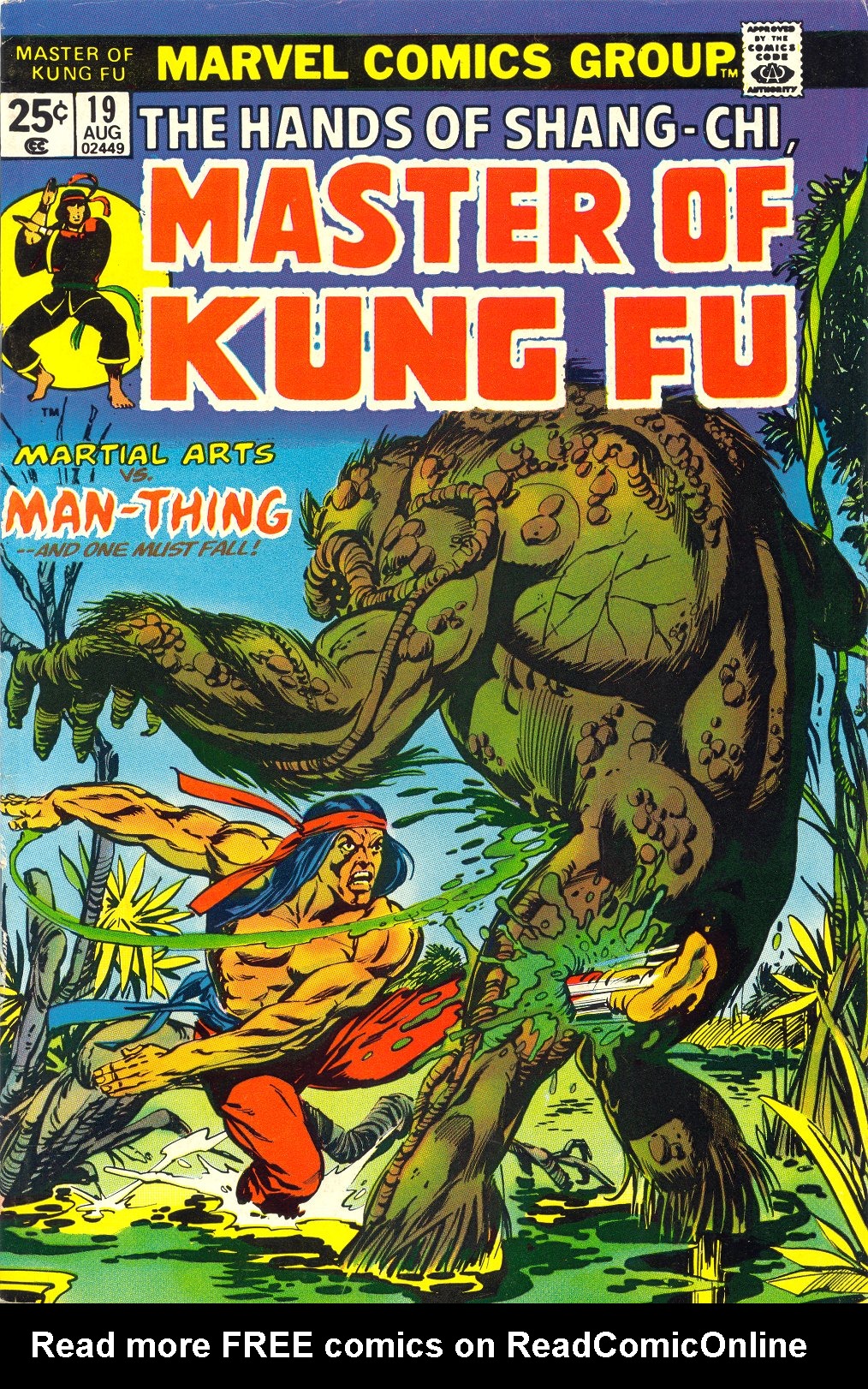 Read online Master of Kung Fu (1974) comic -  Issue #19 - 1