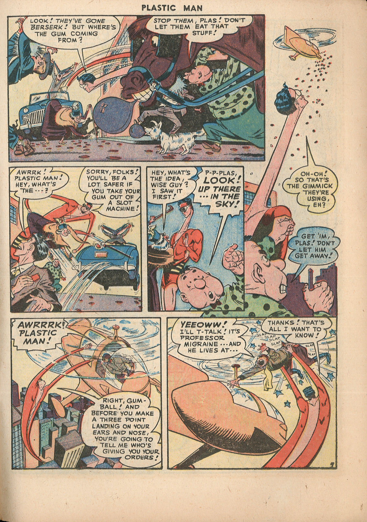 Read online Plastic Man (1943) comic -  Issue #11 - 21