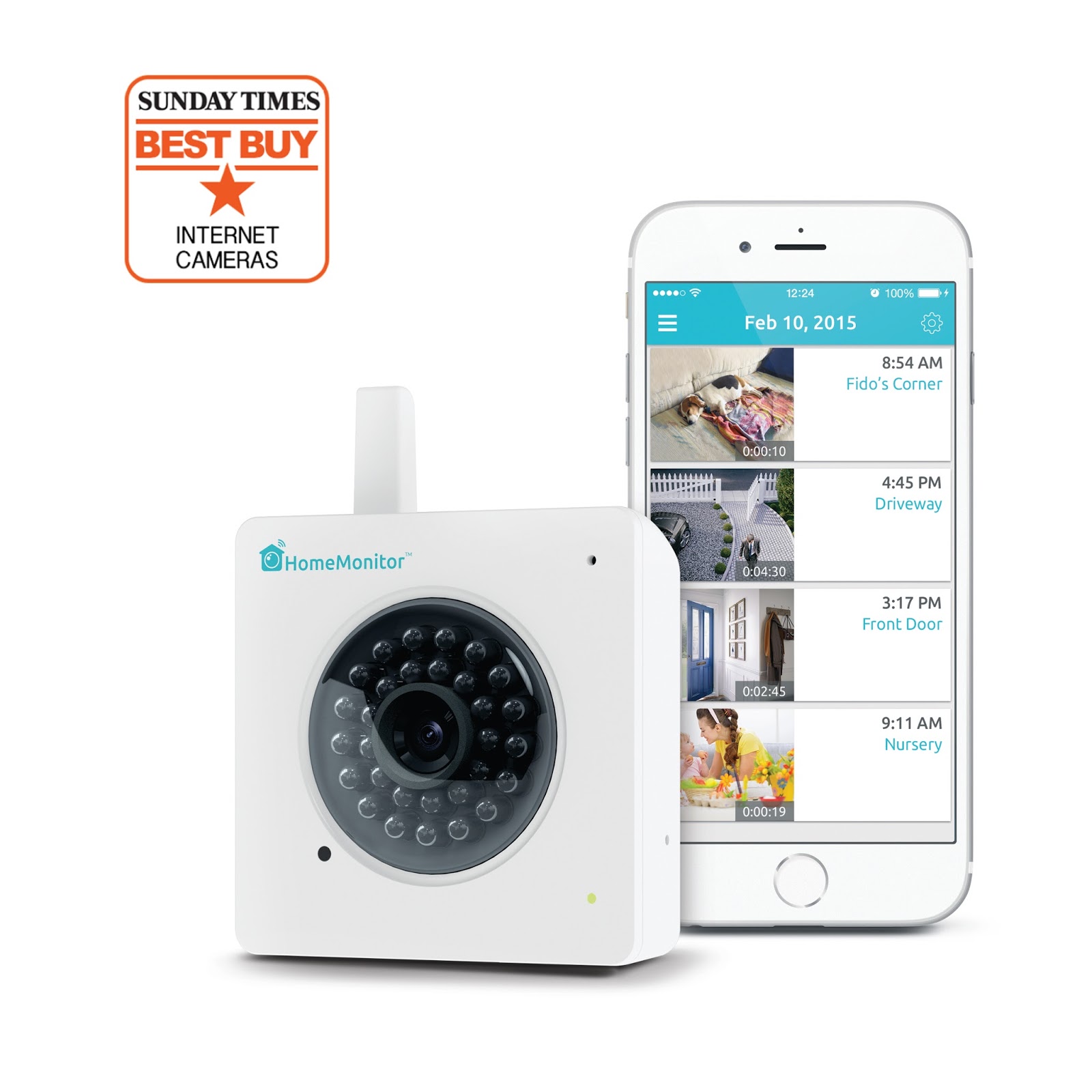 Inside the Wendy House Keep an Eye on Your Home with the YCam Home