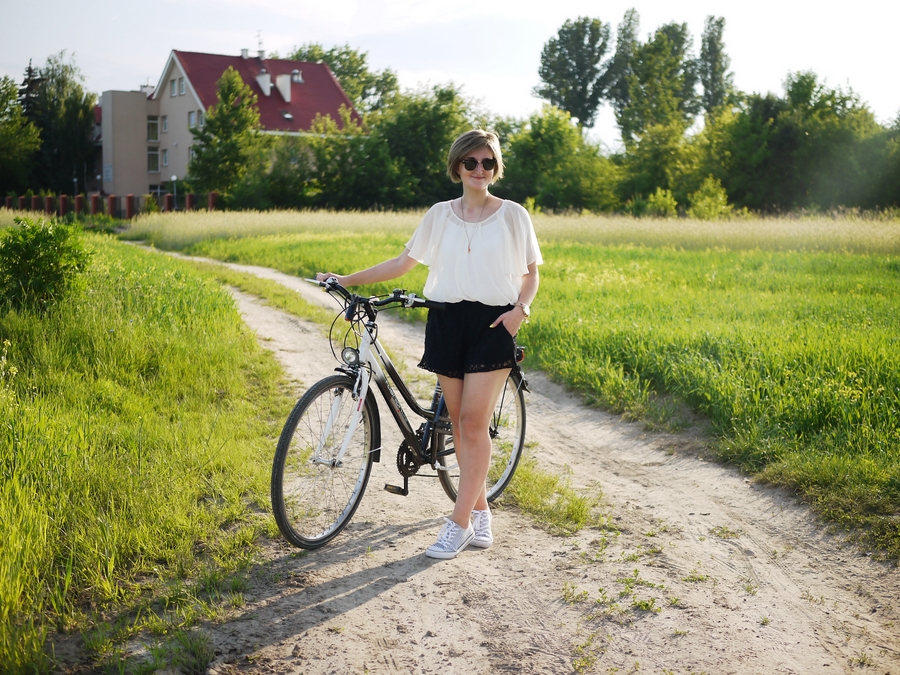 Rowerowo: Zwiewnie i koronkowo