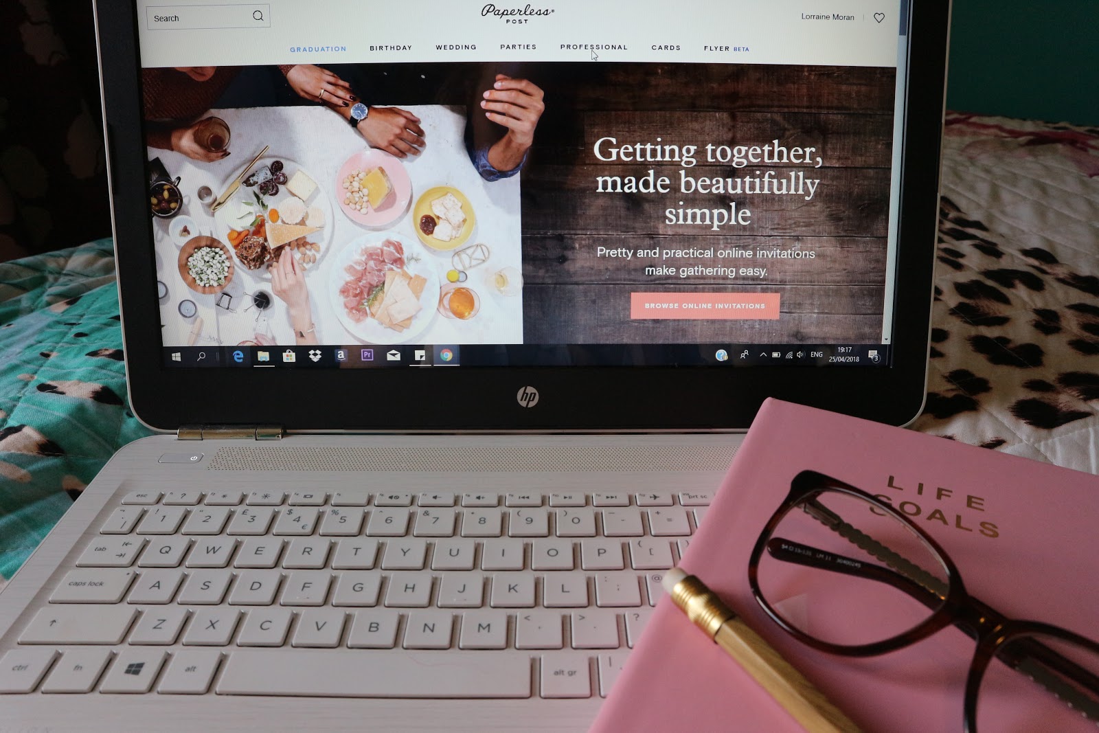 The Future is Paperless FN&M x Paperless Post Fake Nails & Mascara