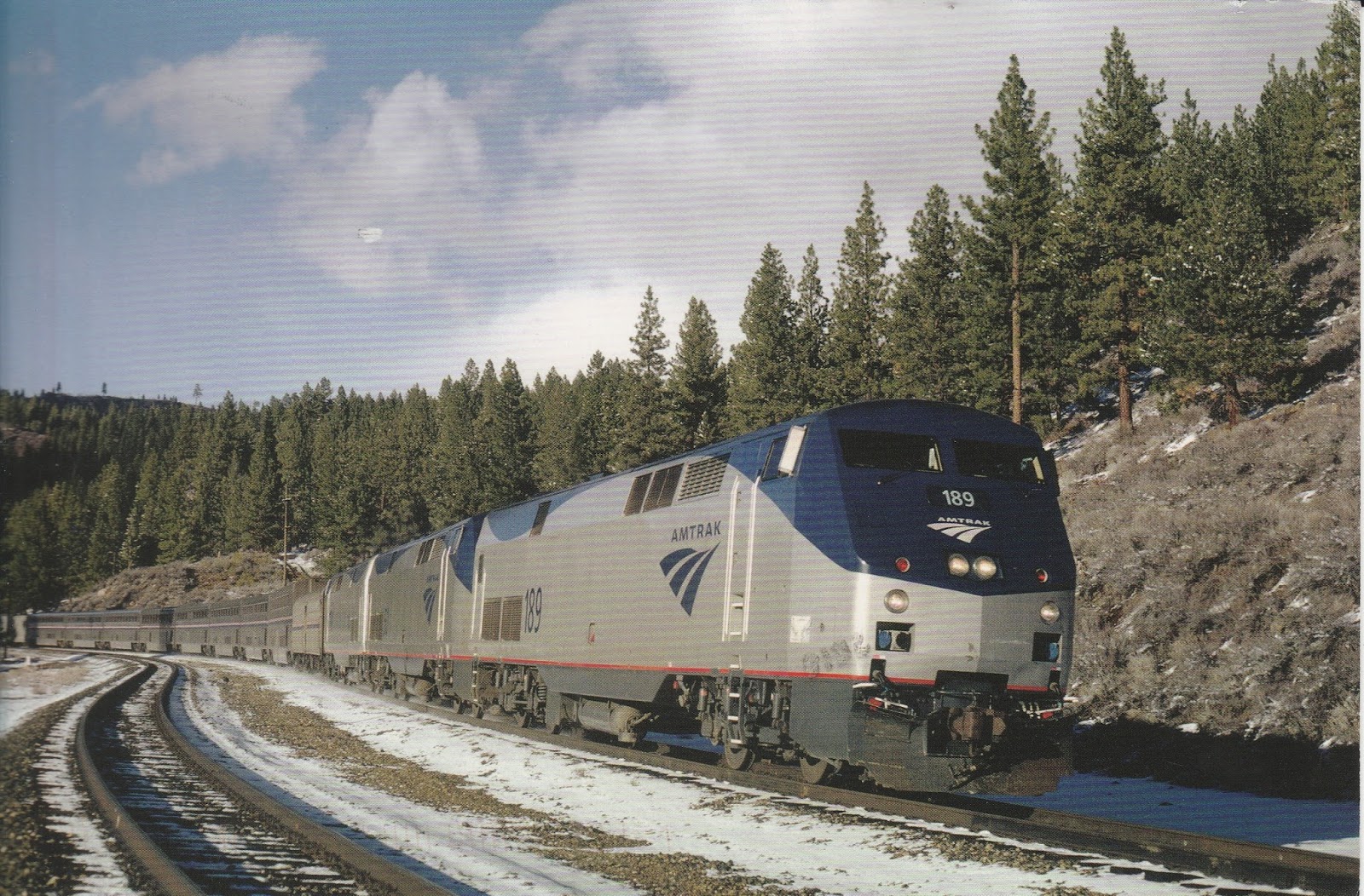 Discover the World on Trains California Zephyr near Truckee