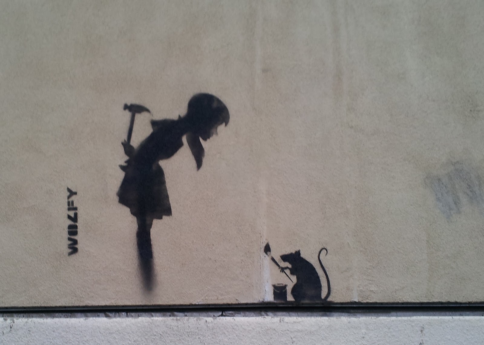 run + travel Seen on the run San Diego street art