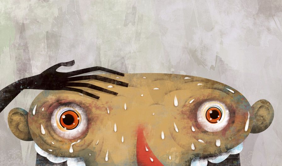 Luis San Vicente La última visita del caballero enfermo.